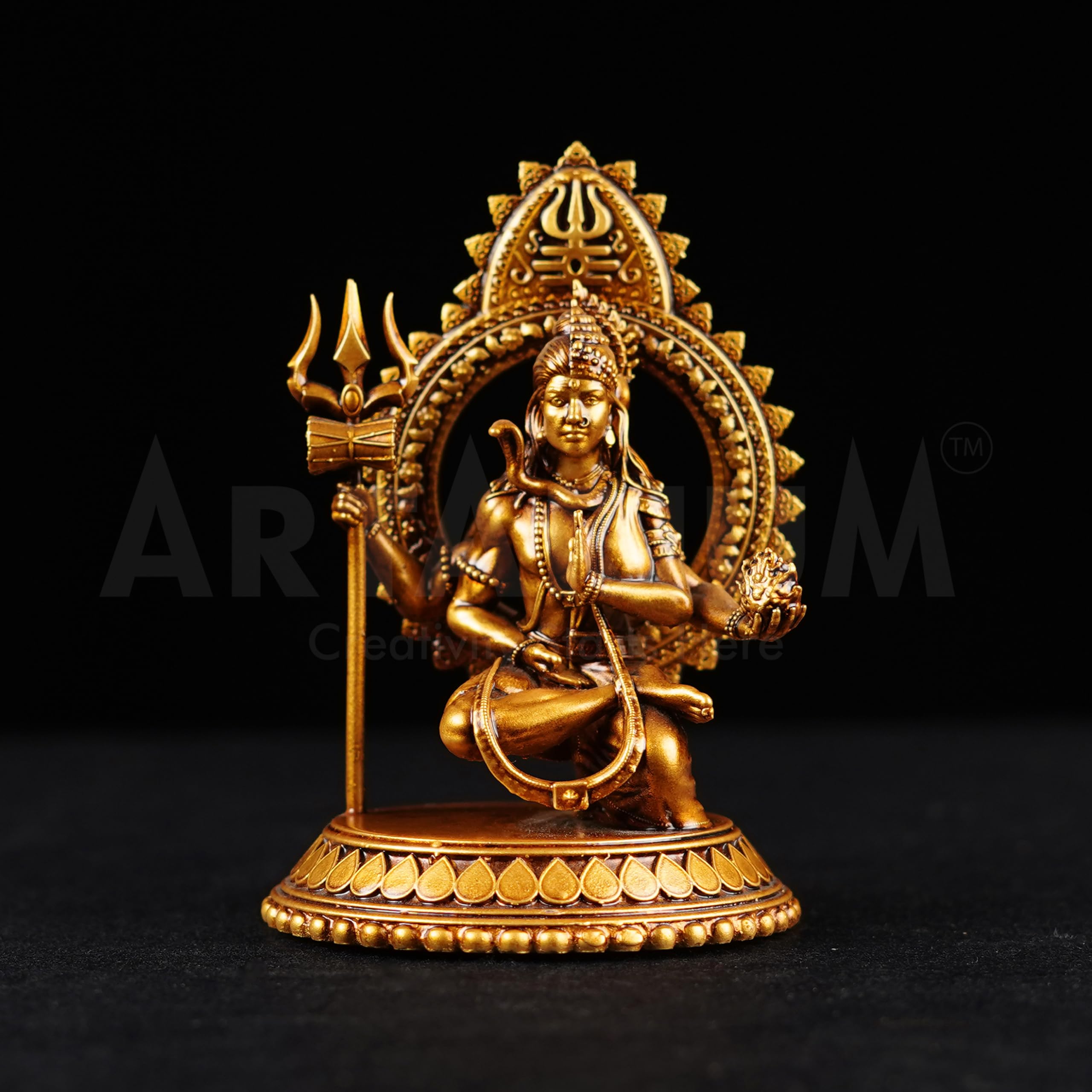 Artarium Ardhanarishvara Idol Ardhnarishwar Statue Shiv Parvati Idol Shiv Parvati Double Avatar Statue For Car Dashboard And Hom